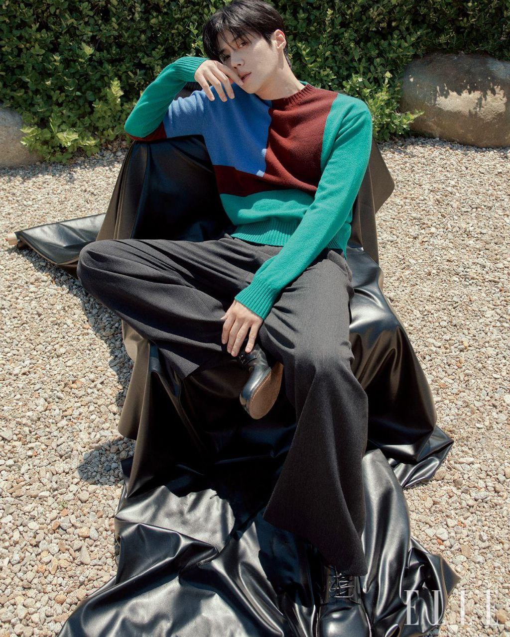 Kim Seon Ho per Elle Korea in Loewe | Credits to the owner